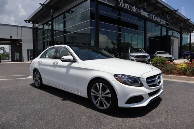 Polar White 2016 Mercedes-Benz C-Class C 300 Sedan Rear-Wheel Drive 7-Speed Automatic