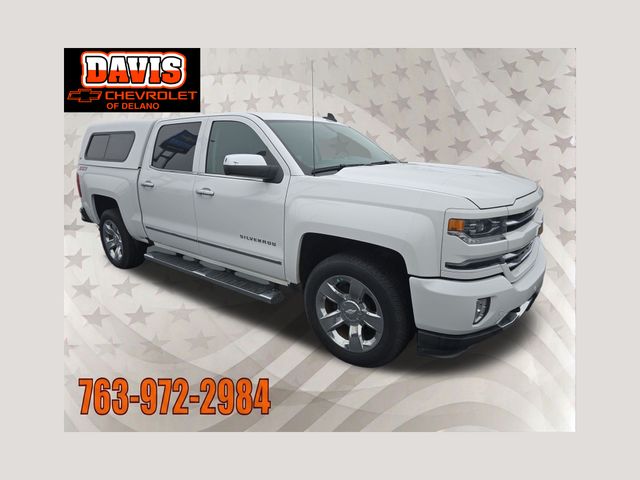 Summit White 2016 Chevrolet Silverado 1500 Pickup Truck Four-Wheel Drive 8-Speed Automatic Overdrive
