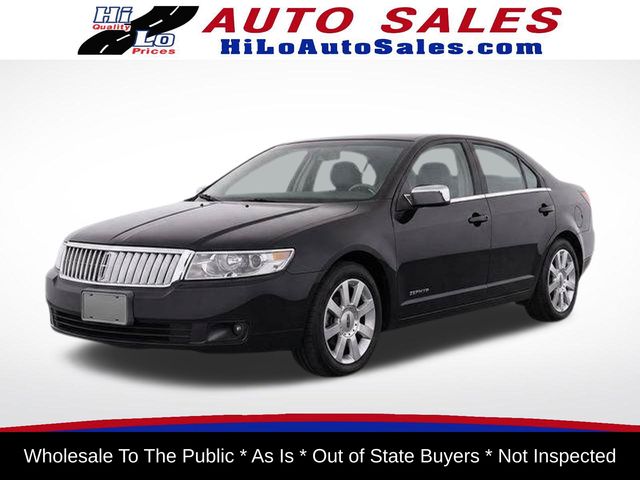 Black 2006 Lincoln Zephyr Sedan Front-Wheel Drive 6-Speed Automatic