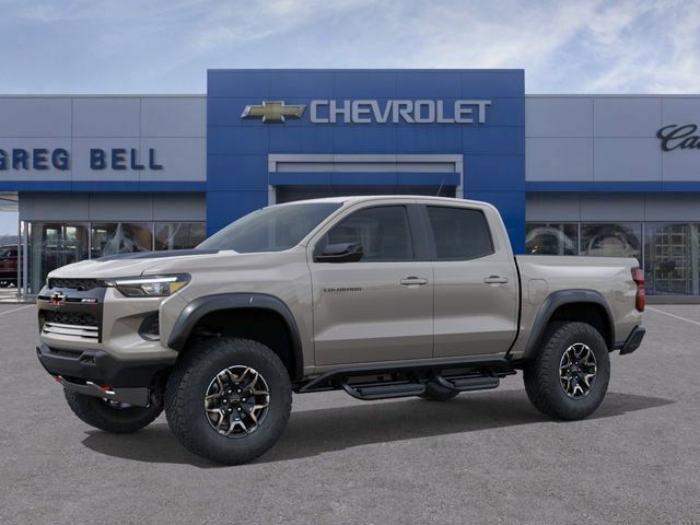 White Sands 2026 Chevrolet Colorado ZR2 Crew Cab 4WD Pickup Truck Four-Wheel Drive 8-Speed Automatic