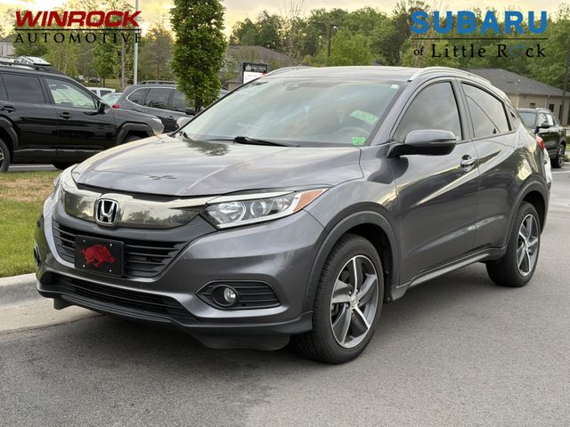 Gray 2021 Honda HR-V EX AWD SUV / Crossover All-Wheel Drive Continuously Variable Transmission