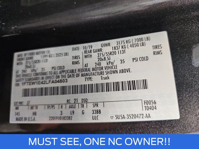 Used 2020 Gray Ford Lariat image 35