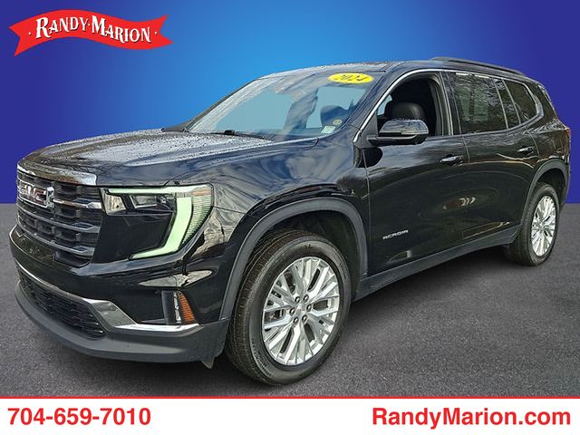 Black (Ebony Twilight Metallic) 2024 GMC Acadia Elevation AWD SUV / Crossover Four-Wheel Drive 8-Speed Automatic