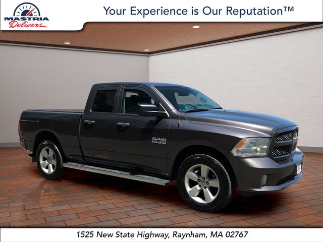 Gray (Granite Crystal Metallic Clearcoat) 2016 RAM 1500 Pickup Truck Four-Wheel Drive 8-Speed Automatic