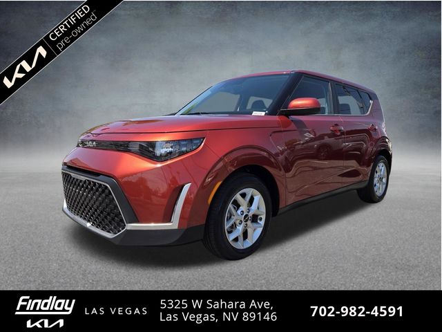 Mars Orange 2023 Kia Soul SUV / Crossover Front-Wheel Drive Continuously Variable Transmission
