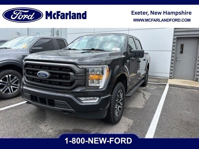 Black Metallic 2023 Ford F-150 Pickup Truck Four-Wheel Drive Automatic