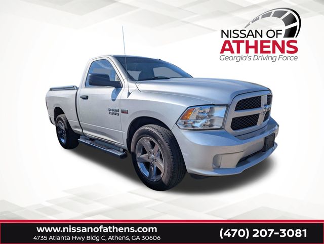 Bright Silver Metallic Clearcoat 2014 RAM 1500 Express RWD Pickup Truck 4X2 6-Speed Automatic