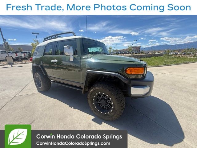 Army Green 2014 Toyota FJ Cruiser SUV / Crossover Four-Wheel Drive 5-Speed Automatic