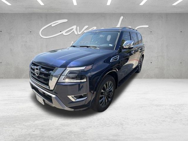 Hermosa Blue Pearl 2023 Nissan Armada SUV / Crossover 4X2 7-Speed Automatic