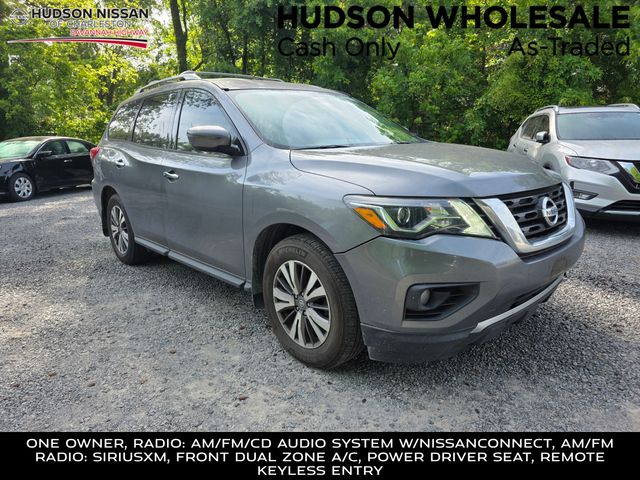 Gray (Gun Metallic) 2017 Nissan Pathfinder SV SUV / Crossover Front-Wheel Drive Continuously Variable Transmission