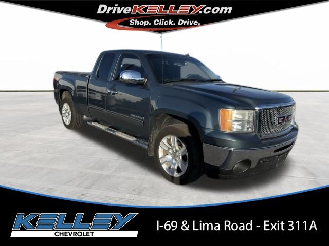 Stealth Gray Metallic 2013 GMC Sierra 1500 SLE Ext. Cab 4WD Pickup Truck Four-Wheel Drive 6-Speed Automatic