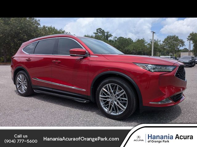 Performance Red Pearl 2024 Acura MDX SH-AWD with Advance Package SUV / Crossover All-Wheel Drive Automatic