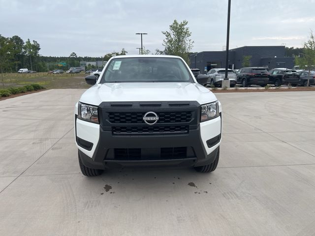 2025 Glacier White Nissan Frontier S RWD Truck