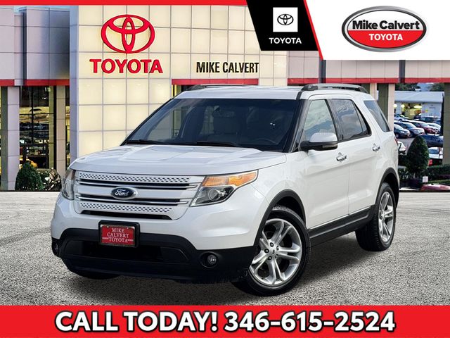 Oxford White 2013 Ford Explorer SUV / Crossover Front-Wheel Drive 6-Speed Automatic