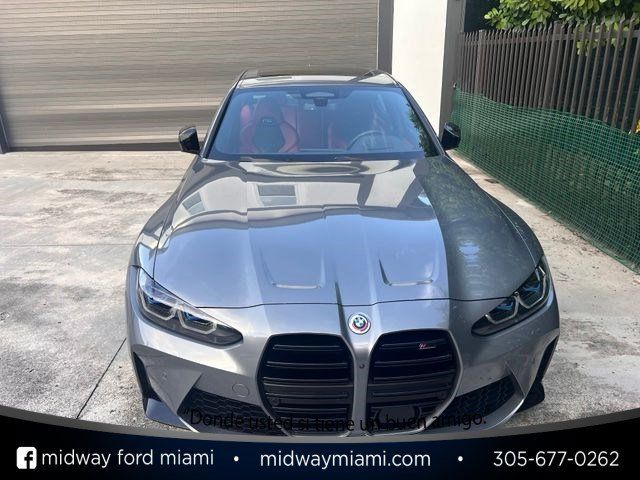 Gray Metallic 2022 BMW M3 Competition xDrive AWD Sedan All-Wheel Drive 8-Speed Automatic