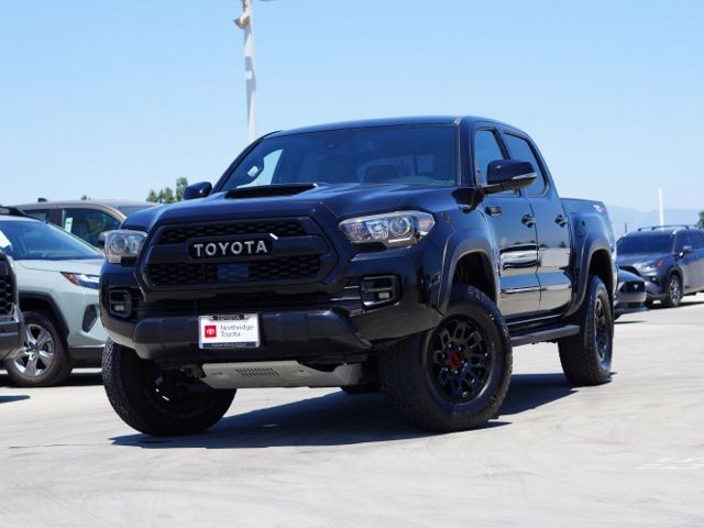 Midnight Black Metallic 2018 Toyota Tacoma TRD Pro Double Cab 4WD Pickup Truck Four-Wheel Drive 6-Speed Automatic