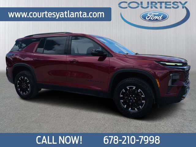 Radiant Red Tintcoat 2024 Chevrolet Traverse SUV / Crossover Four-Wheel Drive 8-Speed Automatic