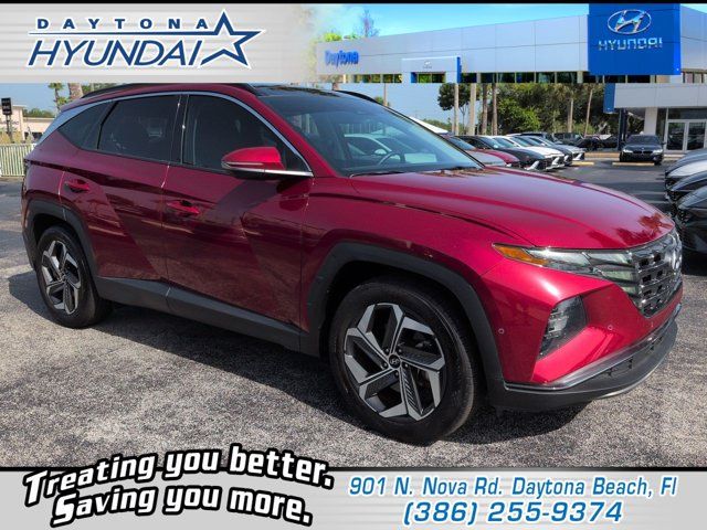 Ultimate Red 2024 Hyundai Tucson SUV / Crossover Front-Wheel Drive 8-Speed Automatic