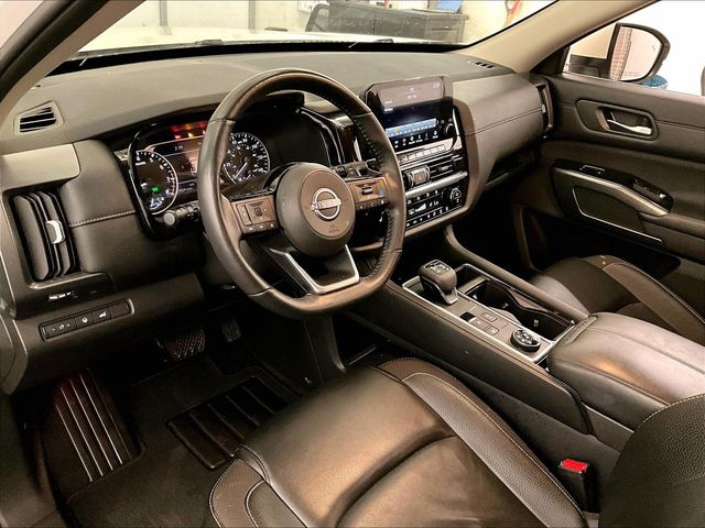 2023 Nissan Pathfinder SL White at Sutliff Volkswagen
