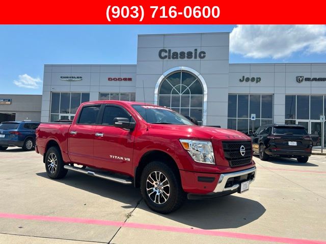  2020 Nissan Titan SV Crew Cab 4WD   