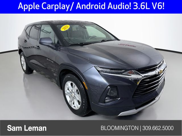 Iron Gray Metallic 2021 Chevrolet Blazer SUV / Crossover Front-Wheel Drive 9-Speed Automatic