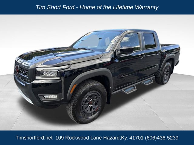 Super Black 2025 Nissan Frontier Pickup Truck Four-Wheel Drive 9-Speed Automatic Overdrive