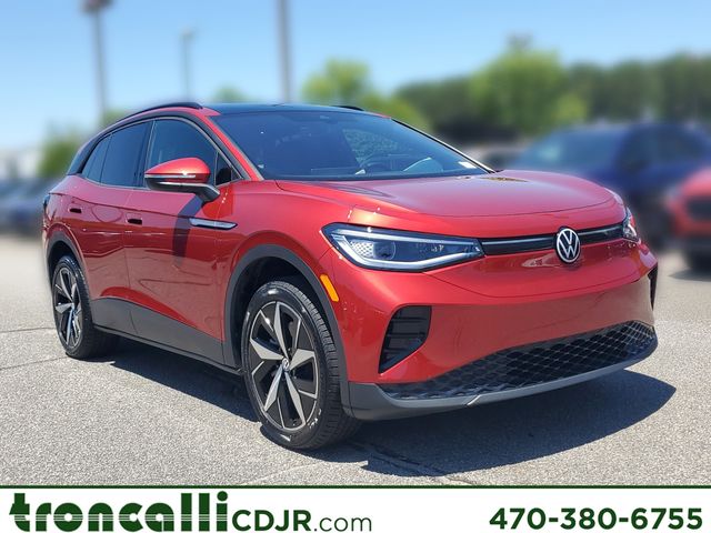 Red Metallic 2023 Volkswagen ID.4 SUV / Crossover All-Wheel Drive Automatic