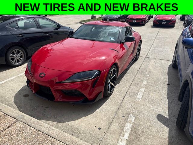Renaissance Red 2020 Toyota Supra Coupe Rear-Wheel Drive 8-Speed Automatic