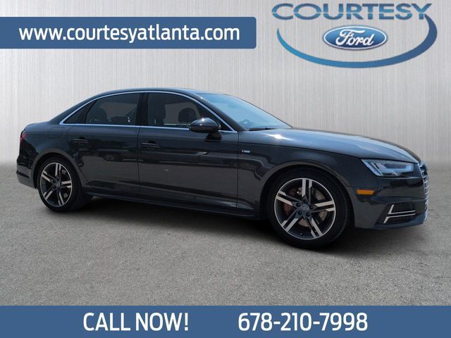 Manhattan Gray Metallic 2017 Audi A4 Sedan All-Wheel Drive 7-Speed Automatic