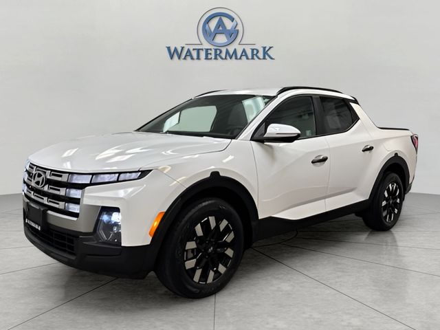 Atlas White 2026 Hyundai Santa Cruz SEL Crew Cab AWD Pickup Truck All-Wheel Drive 8-Speed Automatic