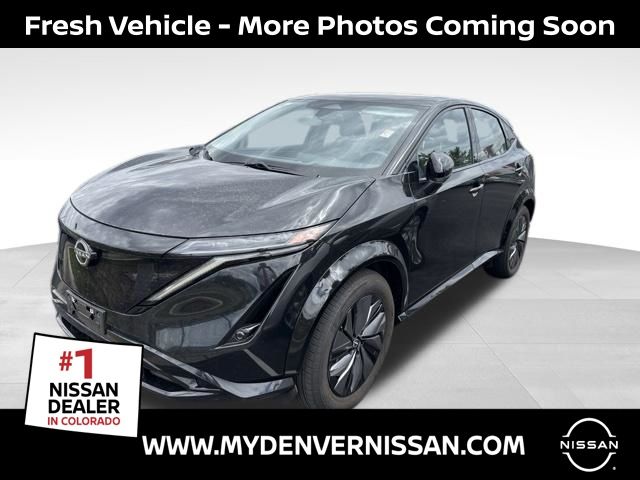 Black Diamond Pearl 2024 Nissan Ariya SUV / Crossover All-Wheel Drive Continuously Variable Transmission