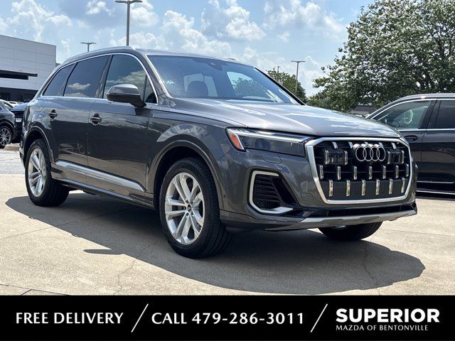 Satellite Silver Metallic 2025 Audi Q7 SUV / Crossover All-Wheel Drive 8-Speed Automatic