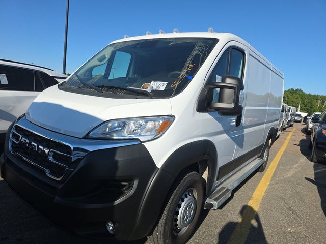 Bright White Clearcoat 2025 RAM ProMaster Van 9-Speed Automatic