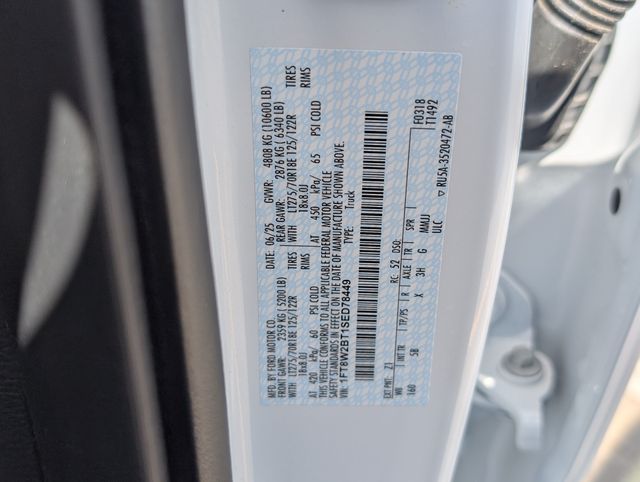 2025 Ford F-250SD Lariat White at Wharton Ford