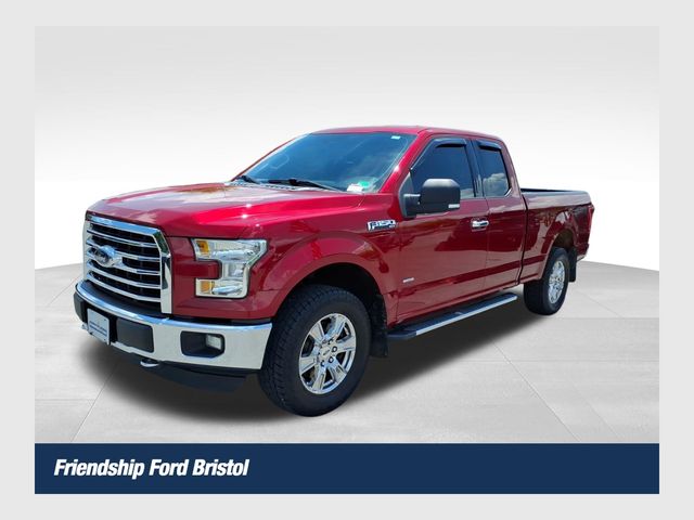 Ruby Red Metallic 2016 Ford F-150 XLT SuperCab 4WD Pickup Truck Four-Wheel Drive 6-Speed Automatic