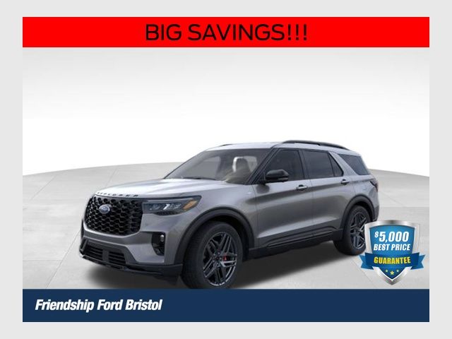 Carbonized Gray Metallic 2026 Ford Explorer ST-Line AWD SUV / Crossover All-Wheel Drive Automatic