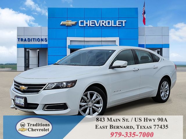 Summit White 2016 Chevrolet Impala 1LT FWD Sedan Front-Wheel Drive 6-Speed Automatic