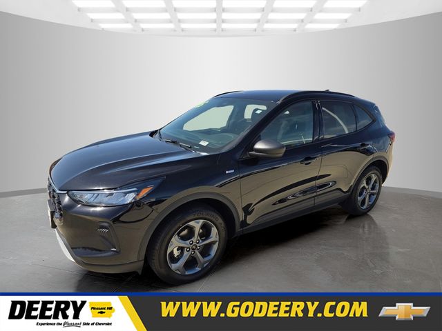 Black Metallic 2025 Ford Escape SUV / Crossover All-Wheel Drive 8-Speed Automatic