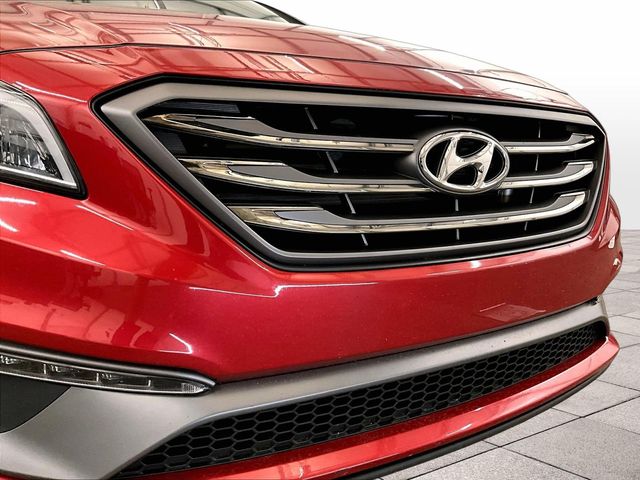 2017 Hyundai Sonata Sport Red at Subaru and VW of Moon Township