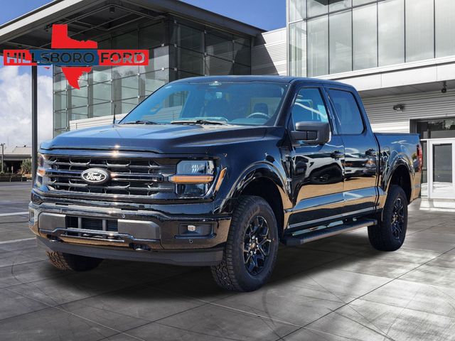 2024 Agate Black Metallic Ford F-150 XLT 4X4 Truck