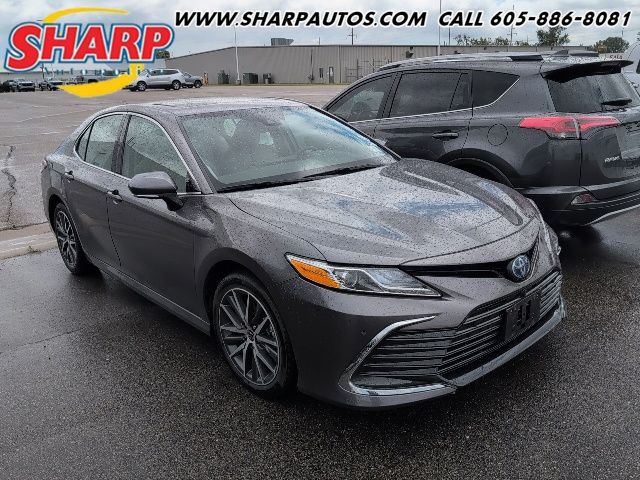 Predawn Gray Mica 2023 Toyota Camry Hybrid XLE FWD Sedan Front-Wheel Drive Continuously Variable Transmission