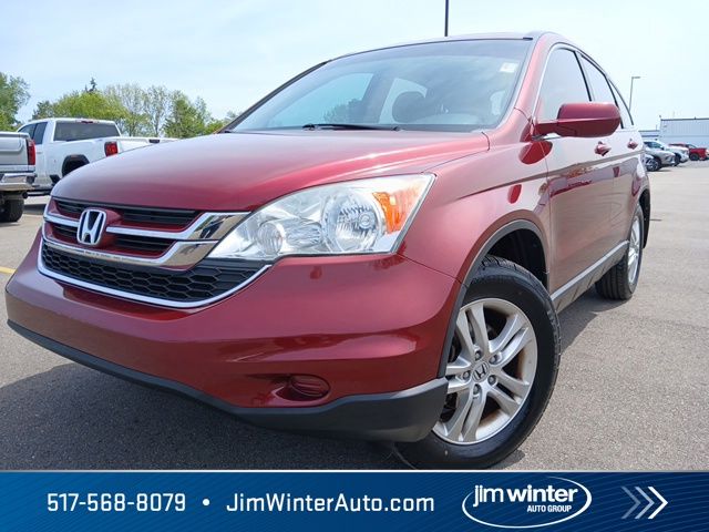 Orange (Tango Red Pearl) 2010 Honda CR-V EX-L AWD SUV / Crossover All-Wheel Drive 5-Speed Automatic
