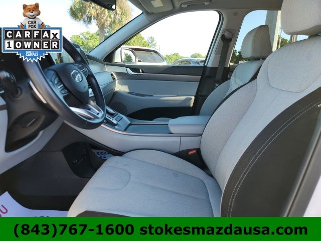 2021 Hyundai Palisade SEL White at Bob Mills Chevrolet