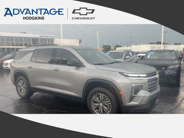Sterling Gray Metallic 2025 Chevrolet Traverse SUV / Crossover Front-Wheel Drive Automatic