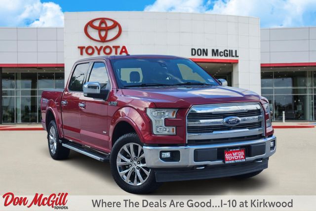 2017 Ford F-150 Lariat Red at Cook Ford