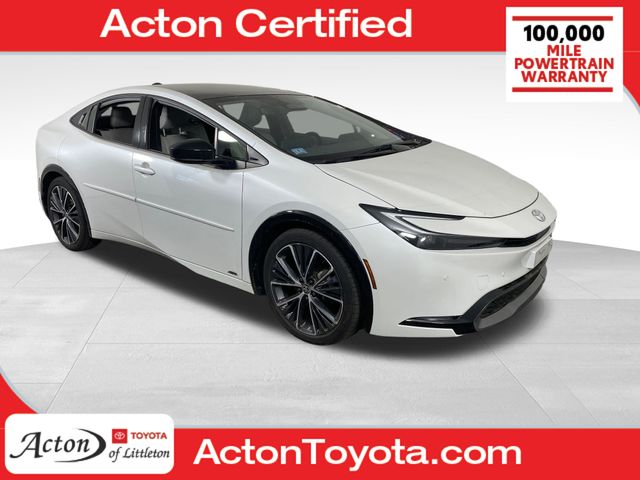 White (Wind Chill Pearl) 2024 Toyota Prius XLE AWD Hatchback All-Wheel Drive Continuously Variable Transmission