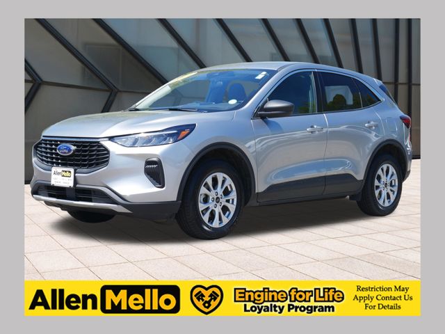 Silver Metallic 2024 Ford Escape SUV / Crossover All-Wheel Drive 8-Speed Automatic