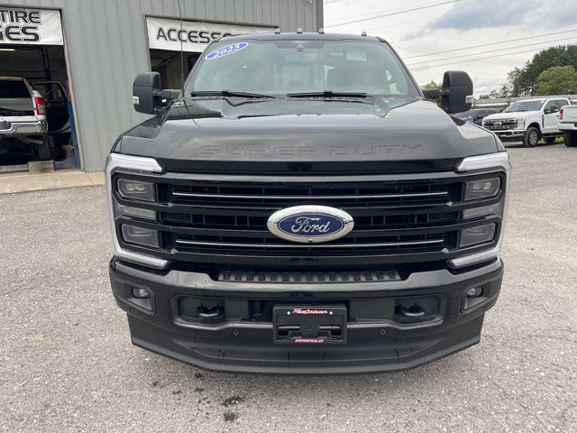2025 Ford F-250SD Platinum - Agate Black Metallic exterior view 2