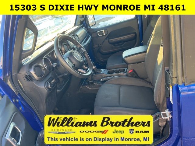 2018 Jeep Wrangler Sport - Ocean Blue Metallic Clearcoat exterior view 11