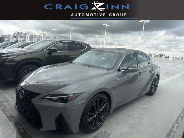 Incognito 2025 Lexus IS 350 F Sport Design RWD Sedan Rear-Wheel Drive 8-Speed Automatic